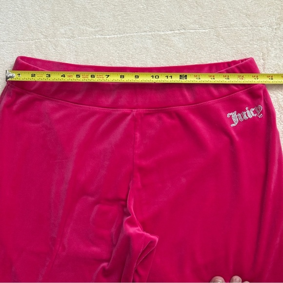 Juicy Couture Pink Velour Track Pants Size XL - Picture 8 of 9
